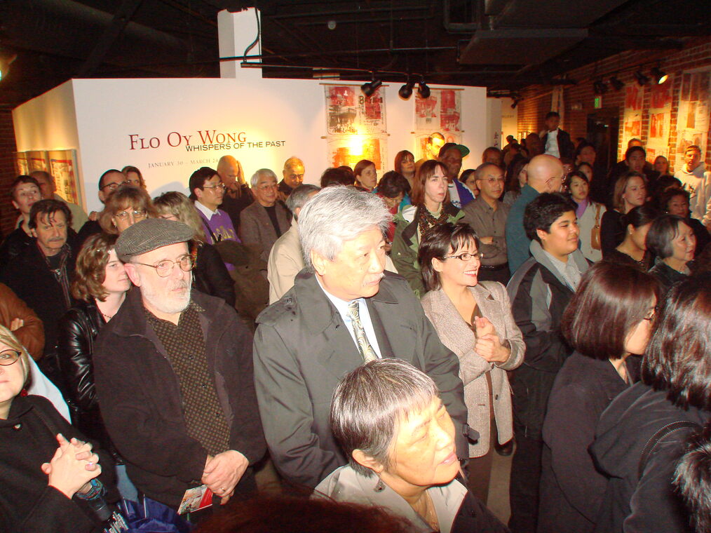 At the opening of Whispers of the Past (2007)