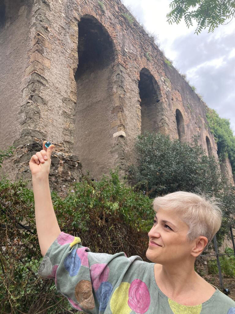 The Blue Marbles Project: Anna Maria at the Roman Aquaducts (2024)