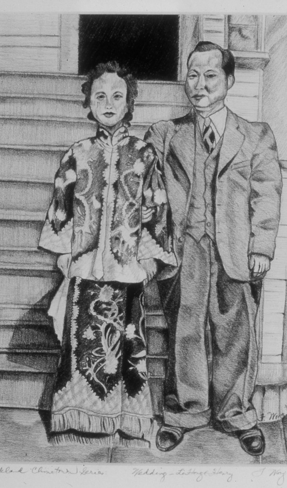 Wedding - Li Hong and Henry, 1985