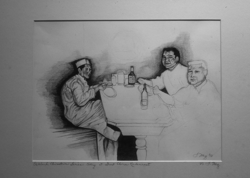 Eating at Great China Restaurant, 1983