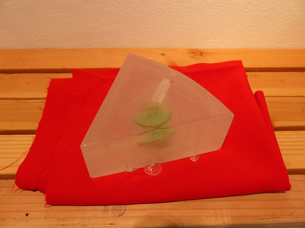 Hung Liu, Art Pie for Jiejie, 2013.