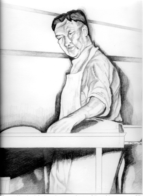Washing Dishes: Lo Wong Bok, 1988